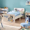 Blaues Kinderholzbett mit Holzlattenrost, 1.8 m Breite, 0.2 Produktbild-Vorschau 2