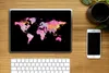 MuchoWow® Laptop Aufkleber Sticker Cover Weltkarte - Produktbild-Vorschau 2