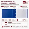 GGM Wechselmappe DIN A4 Blau 3 Druckknöpfe für Produktbild-Vorschau 9