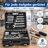 Bituxx coffret à cliquet 82pcs noir MS-13373 Voir les images du produit 5