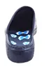 Damen Classic Clogs Pantoletten Hausschuhe Dunkelblau Gr. Produktbild-Vorschau 3