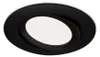 3 x Briloner LED Einbauleuchten Schwarz rund Ø10,6cm IP23 Produktbild-Vorschau 3