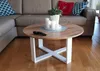 Design Couchtisch DA-333 rund Wohnzimmertisch Tisch 86 x 42 Produktbild-Vorschau 2