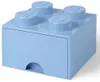 LEGO úložný box 4 s šuplíkem - světle modrá Produktbild-Vorschau 10