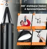 COSTWAY 4 in 1 Schwerer Boxsack 110 cm, Boxsack hängend mit Produktbild-Vorschau 2