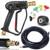 Rosfix Kit de Nettoyeur Haute Pression avec Pistolet, 5 Voir les images du produit 1