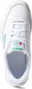 Top-down view of a white Reebok sneaker. Voir les images du produit