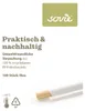 Bubble Tea Trinkhalm in Naturbraun aus Papier , Ø 12 mm / Produktbild-Vorschau 5