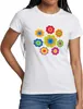 Spreadshirt 70er Jahre Hippie Flower Power Kostüm Blumen Produktbild-Vorschau 1