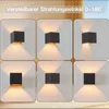 ZMH LED wall light 4pcs indoor up and down outdoor lamp Anteprima dell’immagine prodotto 3