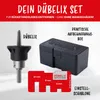 Dübelix Dübelentferner schwarz inkl. Einstellschablone Produktbild-Vorschau 5