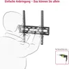 Hama TV-Wandhalterung starr, 191 cm (75) bis 40 kg, Produktbild-Vorschau 2