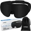 Strex Luxe Maschera per Dormire - 3D Ergonomica - 100% Anteprima dell’immagine prodotto 1