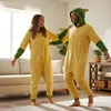 Onesie Kigurumi Pyjama Kostüm für Erwachsene Baby Yoda S: Produktbild-Vorschau 3