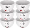 Bols smiley en céramique 13,5 cm, 550 ml 6 pcs. Voir les images du produit 3