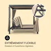 Blumfeldt Bain de Soleil Double, Transat Jardin Exterieur 2 Voir les images du produit 7