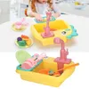 2 en 1 Jouet Cuisine Évier avec Eau Courante Robinetterie Voir les images du produit 9