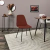 Chaise Cotele Scott Terracotta - Lot De 4 Voir les images du produit 8