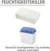 Image shows a dehumidifier refill and its container. Anteprima dell’immagine prodotto