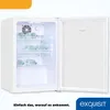EXQUISIT Flaschenkühlschrank 3Roste 118L Glastür C weiß Náhľad obrázku produktu 7