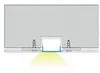 MasterLED LED profil pro sádrokarton GK 2 m, sada černá, Náhled obrázku produktu 5