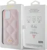 Guess Hülle Gesteppt Metall Logo Etui Für Iphone 15  - Rosa Produktbild-Vorschau 9