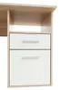 Kondela Ecke PC-Tisch Maurus MA11 Neu - Dub-Sonoma / Weiß Produktbild-Vorschau 15
