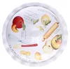 Apple pie platter with lid Goloserie - White  27 cm Anteprima dell’immagine prodotto 2