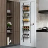 KOMFOTTEU Wiszący organizer metalowy, Wisząca półka na Podgląd zdjęcia produktu 2