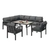 Garten-Lounge-Set, Gartensofa,Möbelset für 8 Personen, Produktbild-Vorschau 12