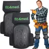 FIT4MED | Knieschoner Gel - Schwarz - 310 X 200 X 70 Mm - Produktbild-Vorschau 1