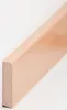 Sockelleiste Massivholz 13 x 58 x 2400 mm Buche zum Kleben, Produktbild-Vorschau 1