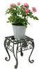Tabouret de fleur Métal Vert Angulaire 25 cm Support de Voir les images du produit 8