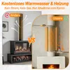 XMTECH Échangeur de chaleur pour cheminée en acier Voir les images du produit 3