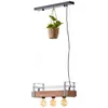 BRILLIANT Bankwood Pendelleuchte 3flg schwarz stahl/holz Produktbild-Vorschau 3