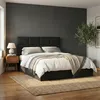 Polsterbett 140x200 cm mit Lattenrost, stabiles Doppelbett Produktbild-Vorschau 2