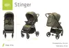 4Baby | Kočík - Kočík Buggy - do 22 kg - Khaki - ľahký, s Náhľad obrázku produktu 2