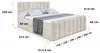 ALTDECOR Boxspringbett mit Fußteil, H3 Matratze und Topper Produktbild-Vorschau 7