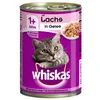 Whiskas Katzenfutter Nassfutter Adult 1+ mit Lachs in Produktbild-Vorschau 3