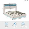 Fortuna Lai Polsterbett 140x200cm mit USB, Jugendbett Produktbild-Vorschau 7