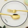 Omgoods – 30-teiliges Besteckset aus Edelstahl in Goldfarbe Produktbild-Vorschau 5