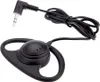 A black mono headset with a 3.5mm jack is shown against a white background. Produktbild-Vorschau
