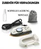 Reisebügeleisen 100-240V Dual Voltage, Mini Bügeleisen Produktbild-Vorschau 4