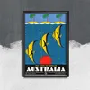 Poster - Canvas - Leinwand - 29,7 cm x 42 cm - Australien Produktbild-Vorschau 1