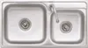 vidaXL Évier de camping avec double évier et robinet en Voir les images du produit 4