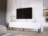 MEUBLE TV : Blanc mat avec pieds en noir, 170 x 52 x 32 cm Voir les images du produit 2