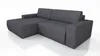 Ecksofa TOTI mit Schlaffunktion. Farbe: Dunkelgrau Produktbild-Vorschau 8