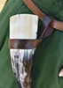 Einfacher Gürtelhalter für Trinkhorn aus Leder, Hornhalter, Produktbild-Vorschau 1