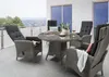 Destiny Sitzgruppe PALMA LUNA 4x Hochlehner + Tisch Produktbild-Vorschau 1