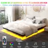 DEWINNER Cadre de Lit 180 x 200 avec Sommier Métal, Lit 2 Voir les images du produit 5